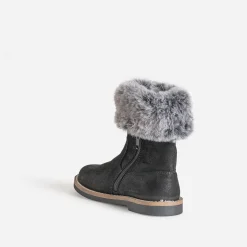 Botte e cuir velours tige fourrée^Buggy Discount