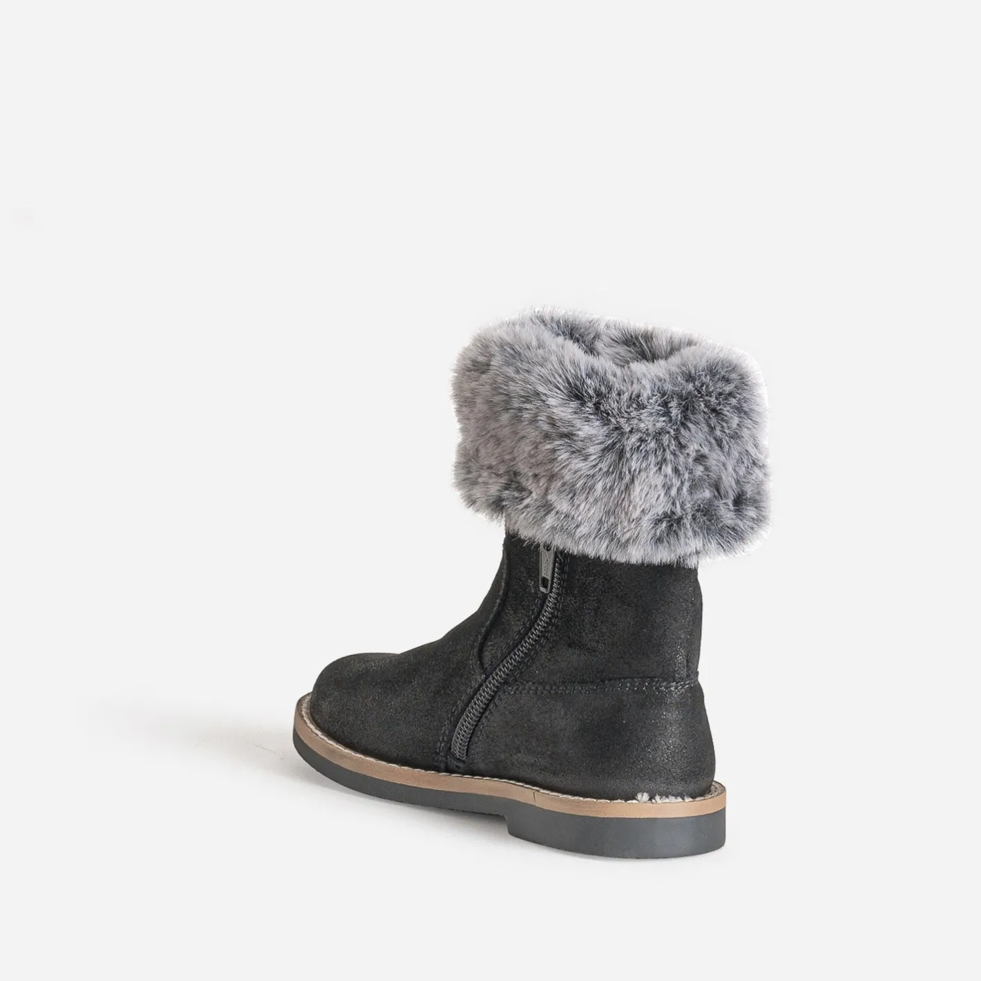 Botte e cuir velours tige fourrée^Buggy Discount