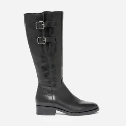 Botte e en cuir à double boucle^Eram New