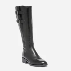 Botte e en cuir à double boucle^Eram New