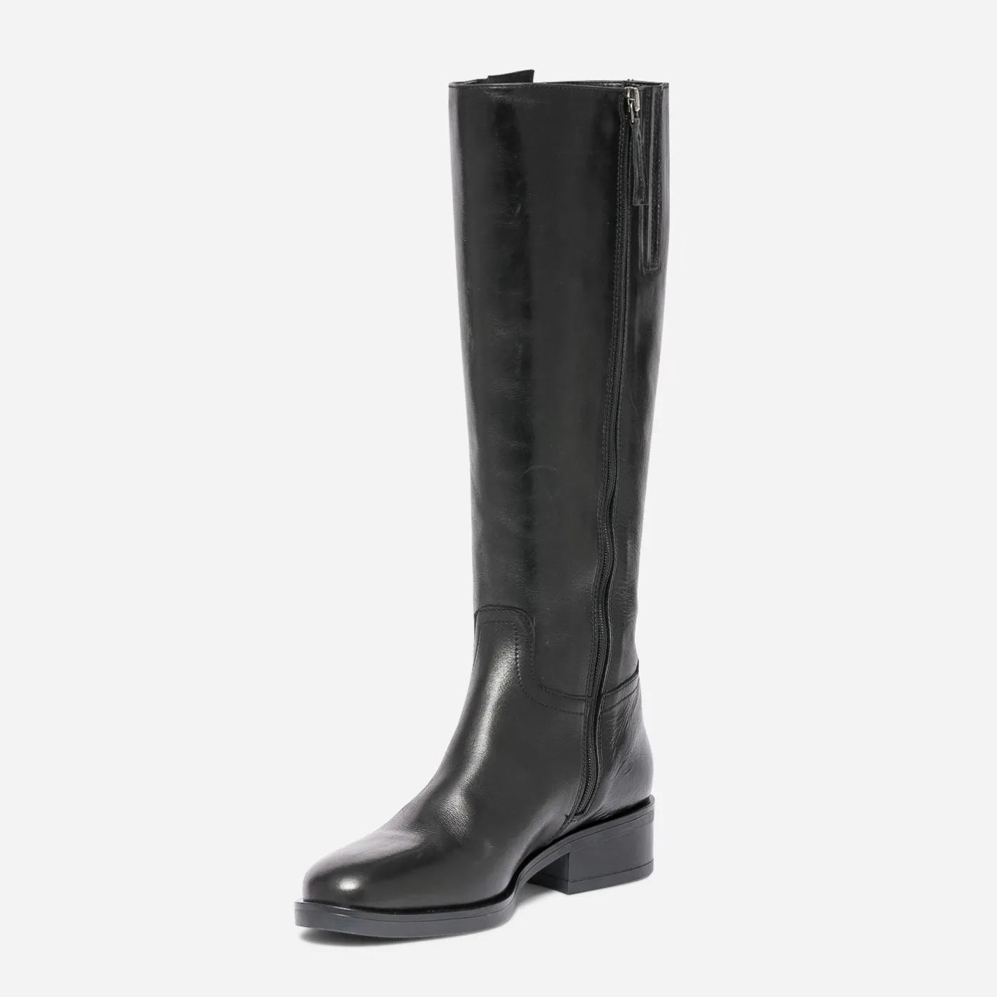 Botte e en cuir à double boucle^Eram New