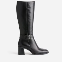 Botte e en cuir à talon^Eram Sale