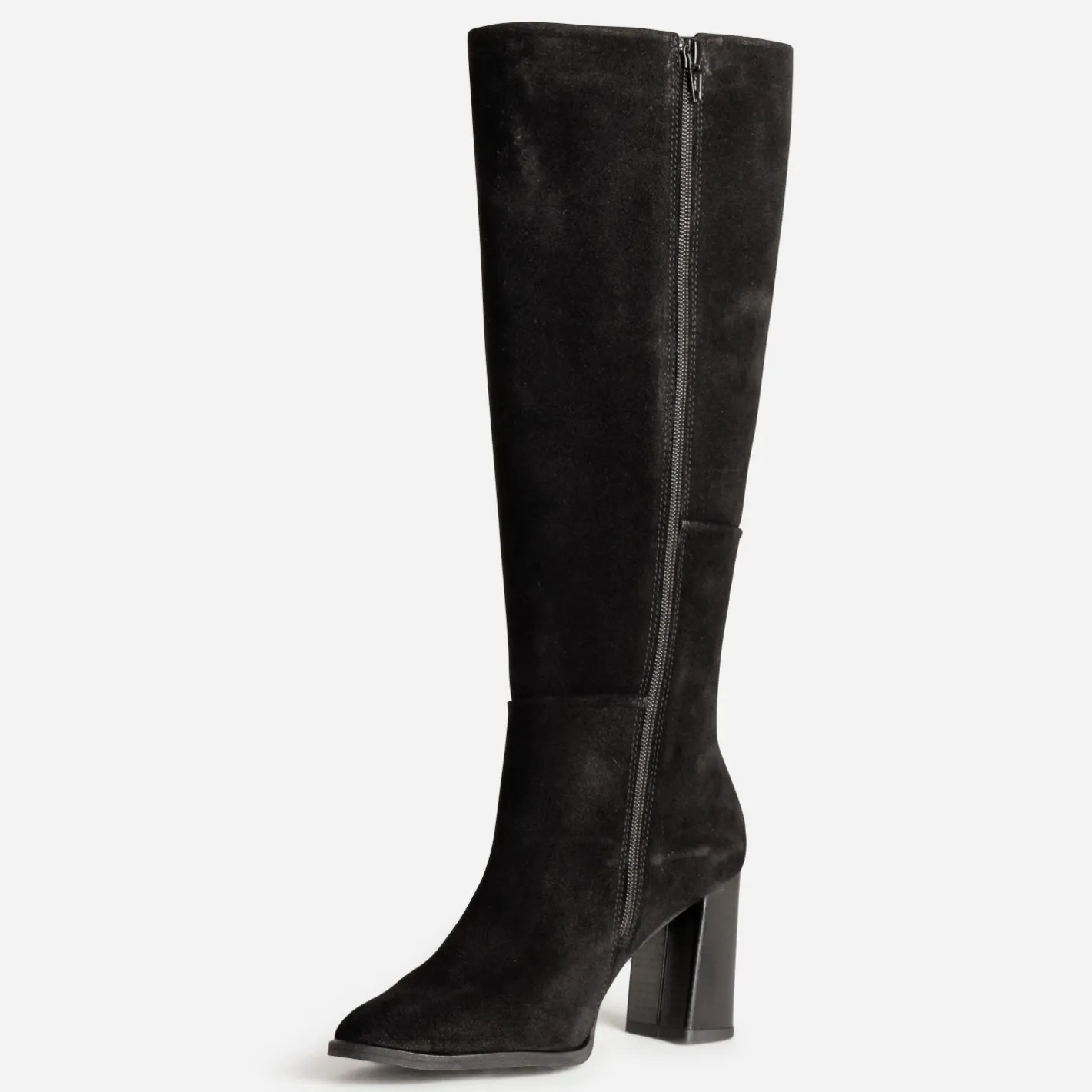 Botte e en cuir velours^Eram Clearance