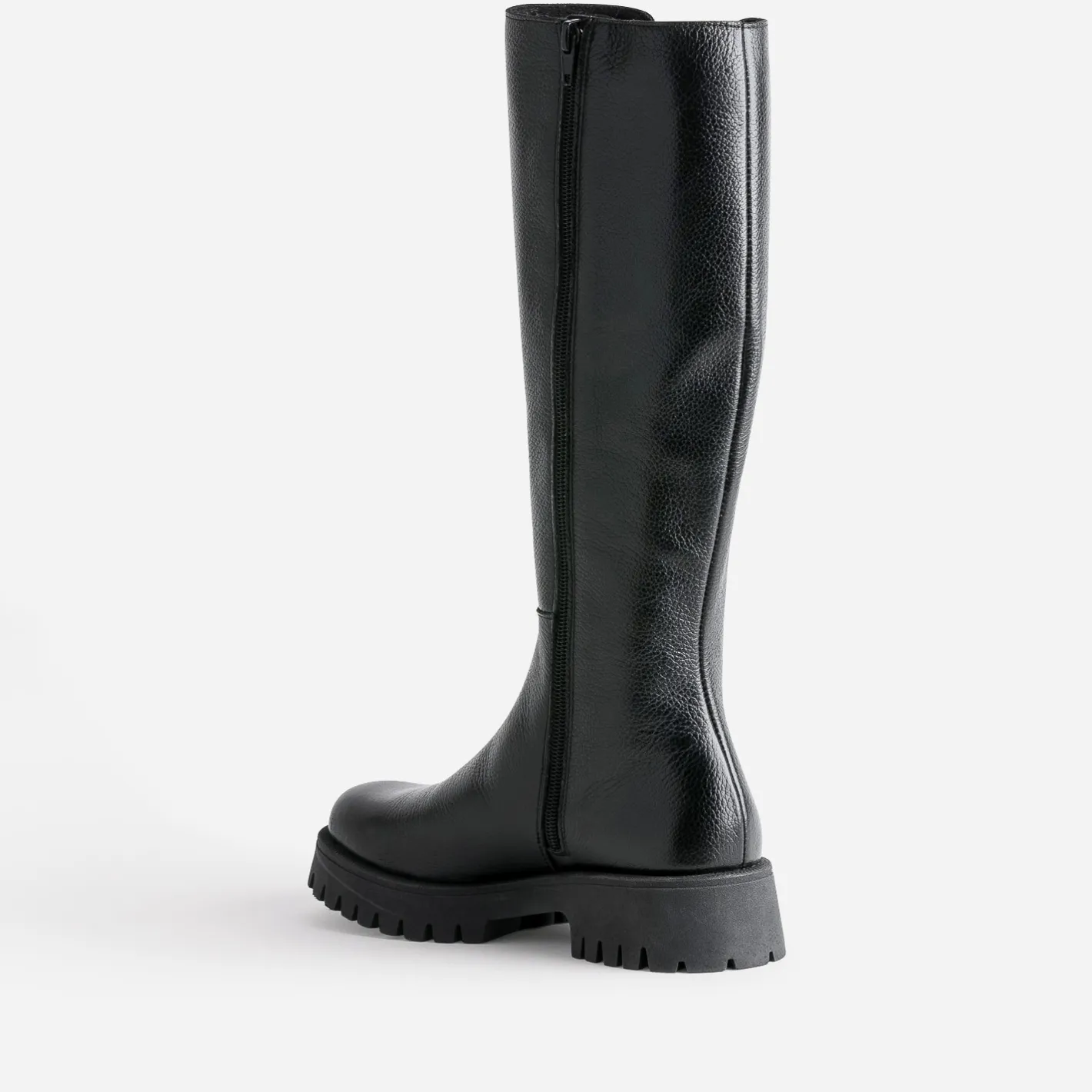 Botte e cuir éco-conçue semelle crantée^Texto New