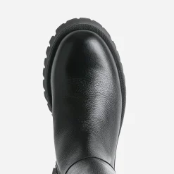 Botte e cuir éco-conçue semelle crantée^Texto New
