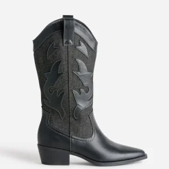 Botte denim esprit santiag^Texto Best