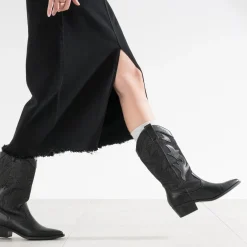 Botte denim esprit santiag^Texto Best