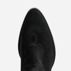 Botte e cuir velours western^Texto New