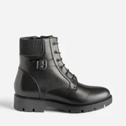 Bottine e éco-conçue cuir décor boucle^Buggy New