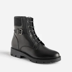 Bottine e éco-conçue cuir décor boucle^Buggy New