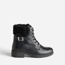 Bottine e cuir bord fourré^Buggy Online