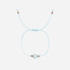 Bracelet pierre aigue-marine^Eram Hot