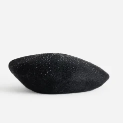 Béret à strass^Texto