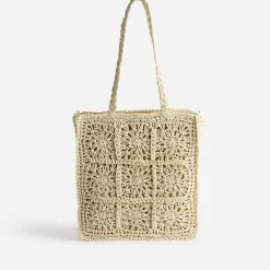 Cabas en paille papier^Eram Outlet