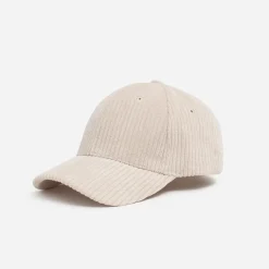 Casquette écrue velours côtelée^Eram