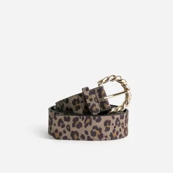Ceinture effet léopard^Eram New