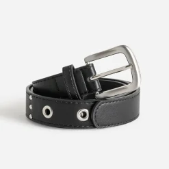 Ceinture e décor clous et œillets^Texto
