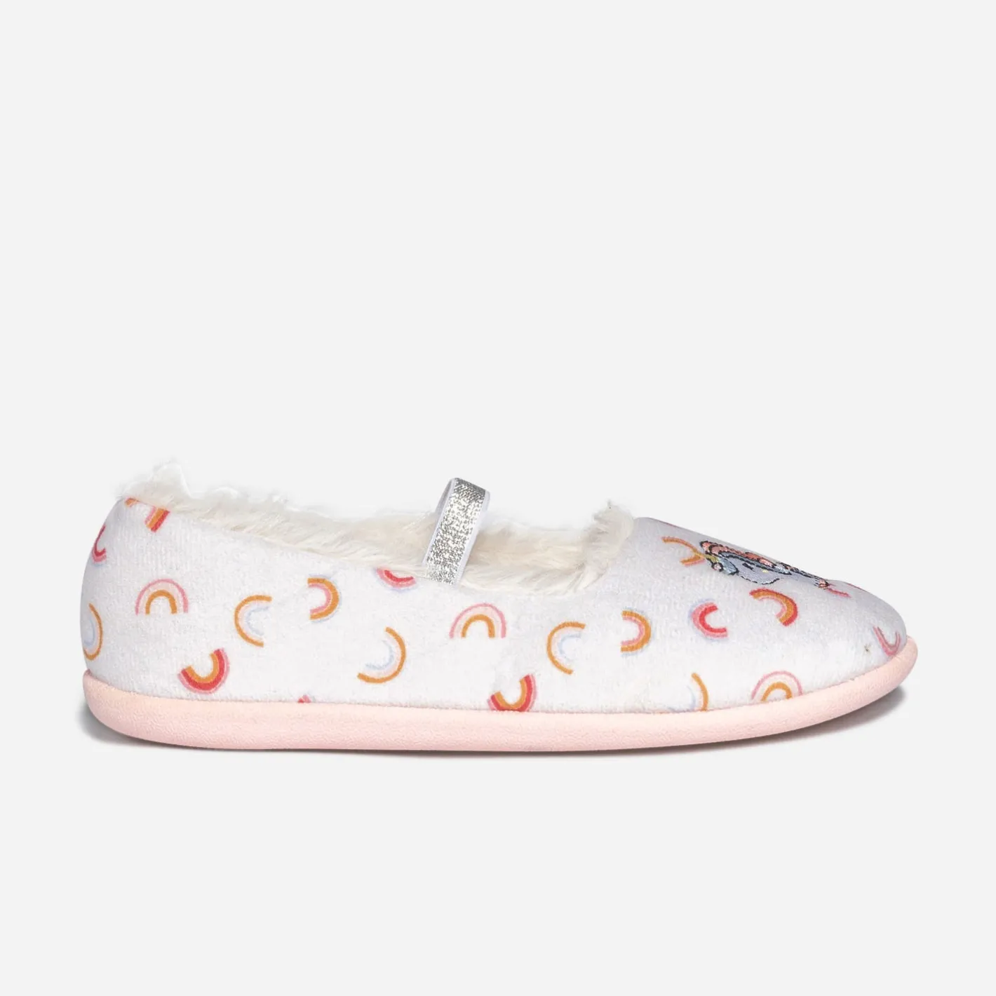 Chausson fourré brodé licorne^Eram Outlet