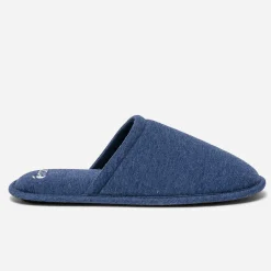 Chausson-mule bleu en textile^Eram Sale