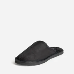 Chausson-mule JACK&JONES suédé fourré^Jack & Jones New