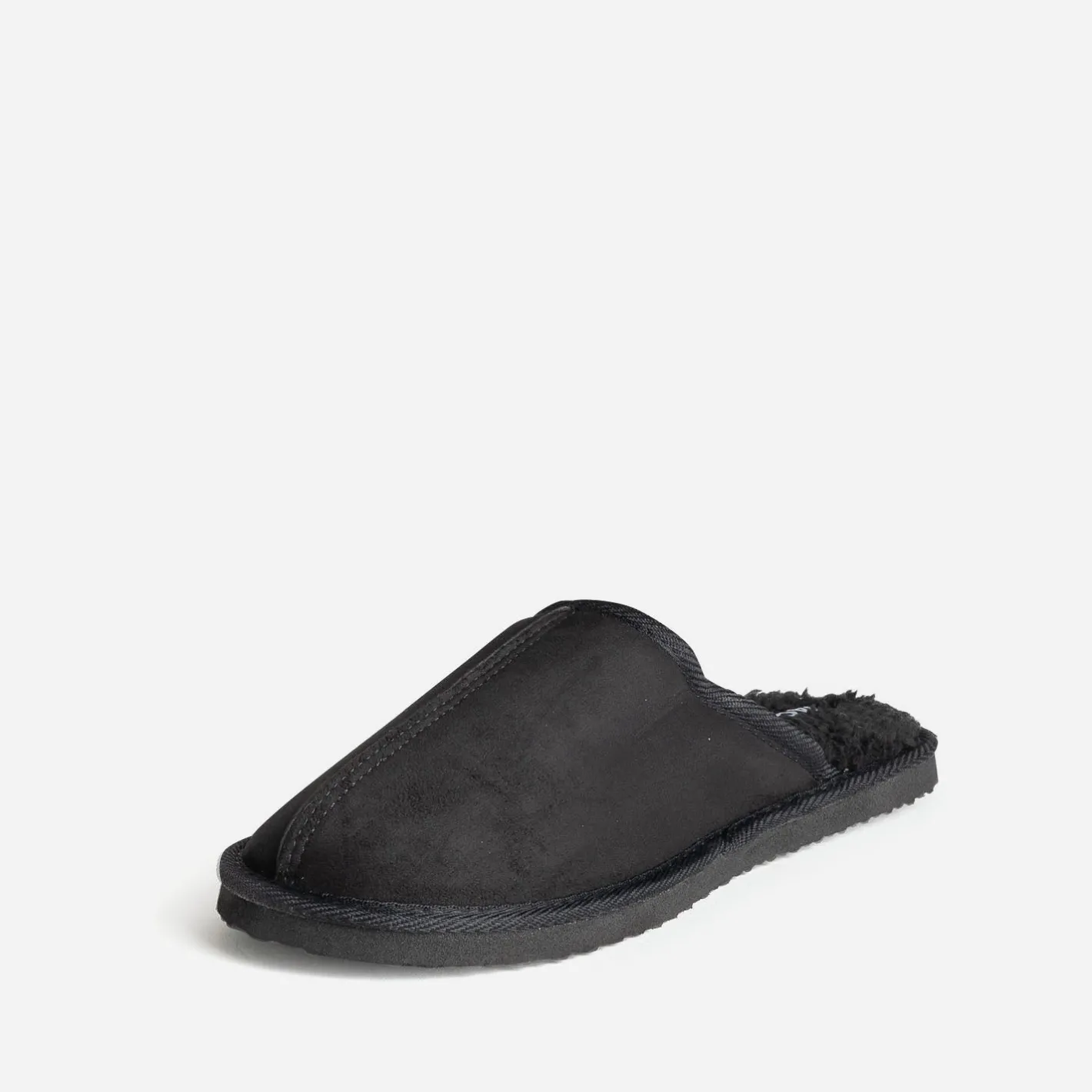 Chausson-mule JACK&JONES suédé fourré^Jack & Jones New