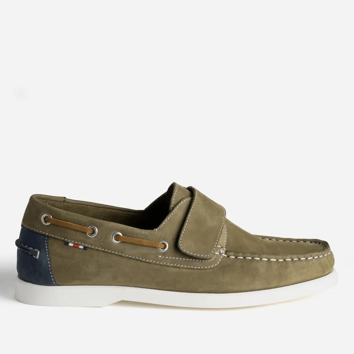 Chaussure-bateau cuir nubuck scratch^Eram Outlet