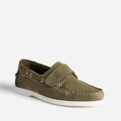Chaussure-bateau cuir nubuck scratch^Eram Outlet