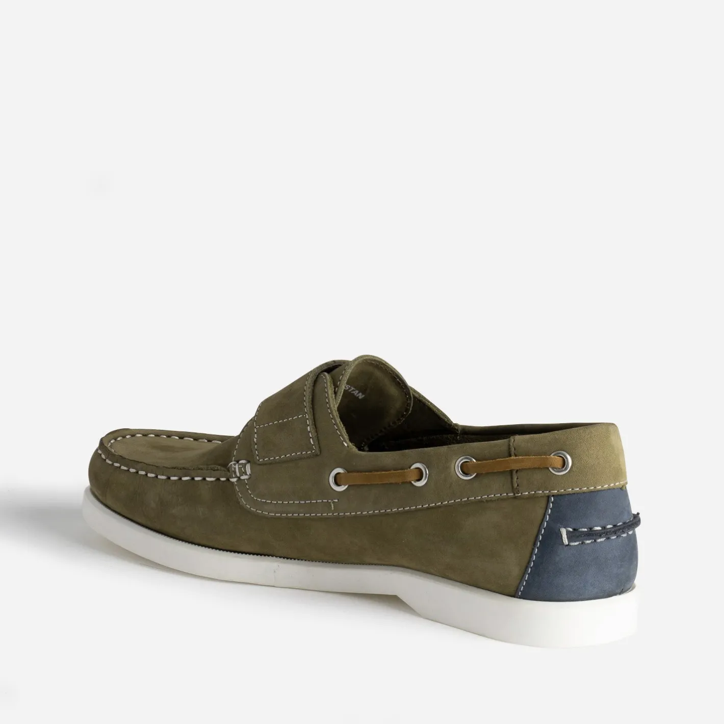 Chaussure-bateau cuir nubuck scratch^Eram Outlet