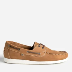 Chaussure-bateau cuir nubuck^Tbs Hot