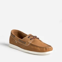 Chaussure-bateau cuir nubuck^Tbs Hot