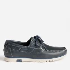 Chaussure-bateau en cuir^Tbs Sale