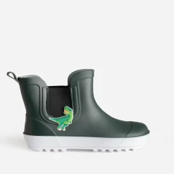 Chelsea boots de pluie kaki patch crocodile^BE ONLY Outlet