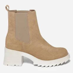 Chelsea boots cuir velours^Texto Hot
