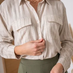 Chemise rayures noires^Texto Best