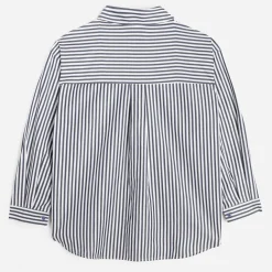 Chemise e rayures blanches^Texto Discount