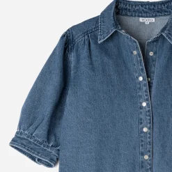 Chemise en jean manches courtes^Texto New