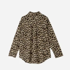 Chemise à motif léopard^Texto Best