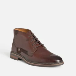 Chukka boots marron en cuir^Redskins Best
