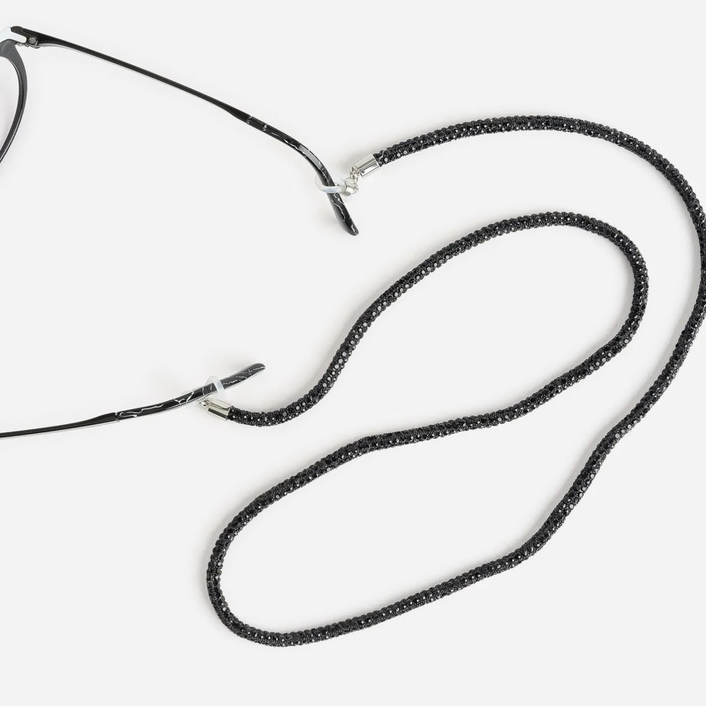 Cordon à lunettes strassé^Texto Sale