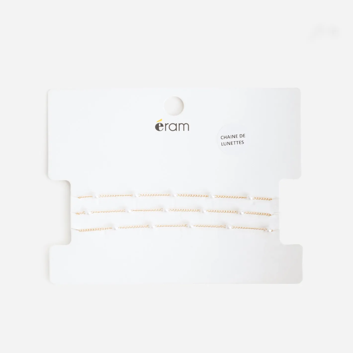 Cdons pour lunettes perles nacrées^Eram