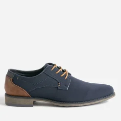 Derby bleu en textile^Eram New