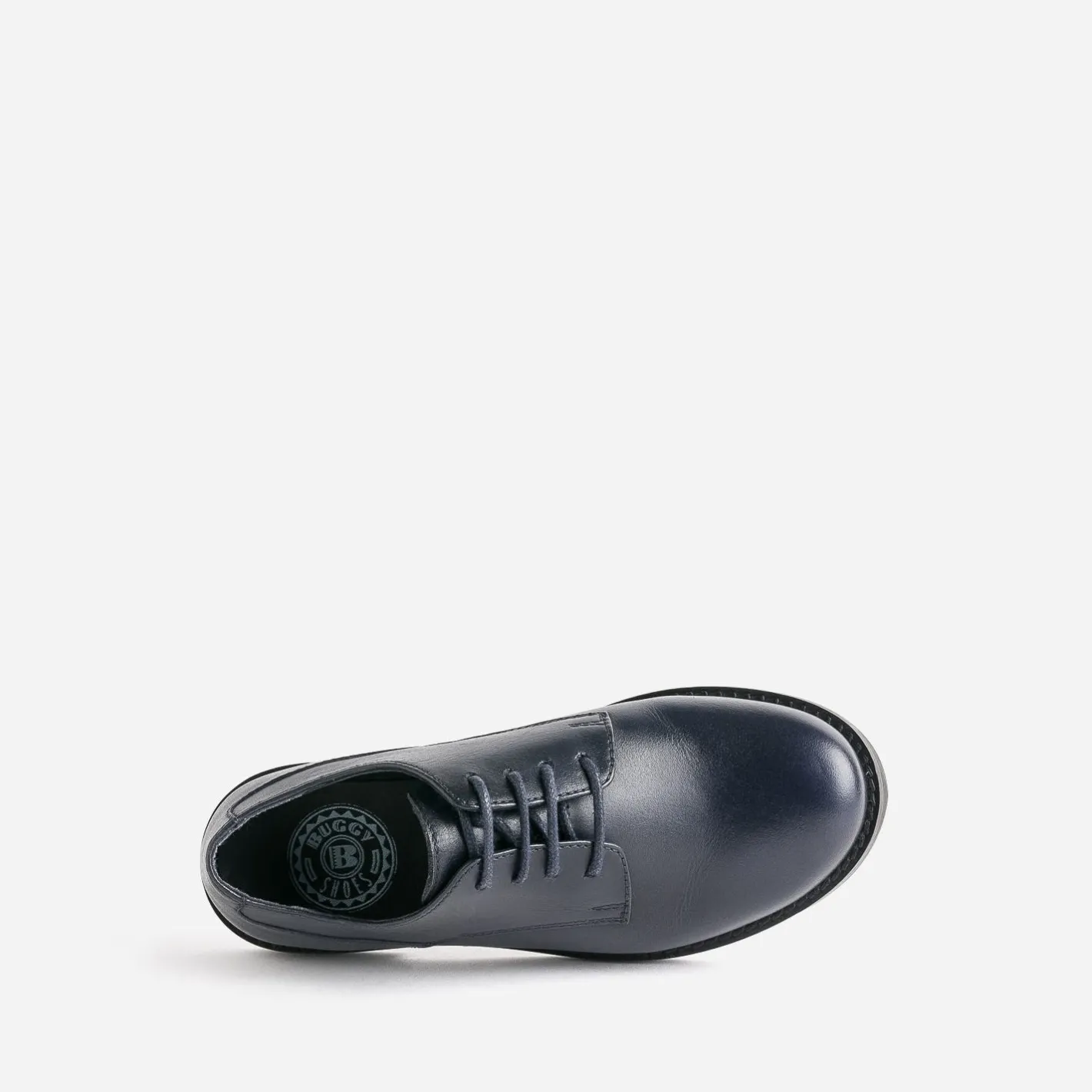 Derby marine en cuir^Buggy Outlet