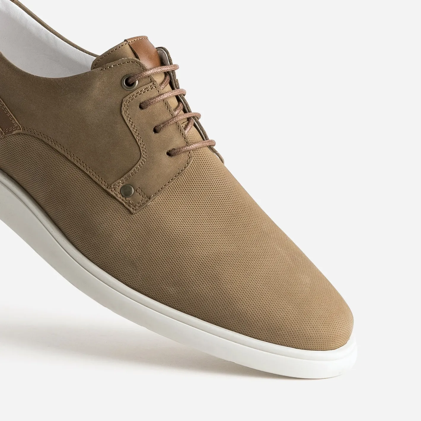 Derby confort cuir éco-conçu^Eram Sale