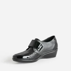 Derby gun et en cuir^FRANCE ARNO Sale