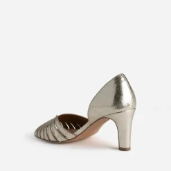 Escarpin open-toe talon à gge^Eram Hot