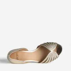 Escarpin open-toe talon à gge^Eram Hot