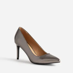 Escarpin é à talon fin^Texto Discount