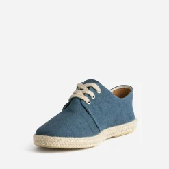 Espadrille marine en toile éco-conçu^Eram