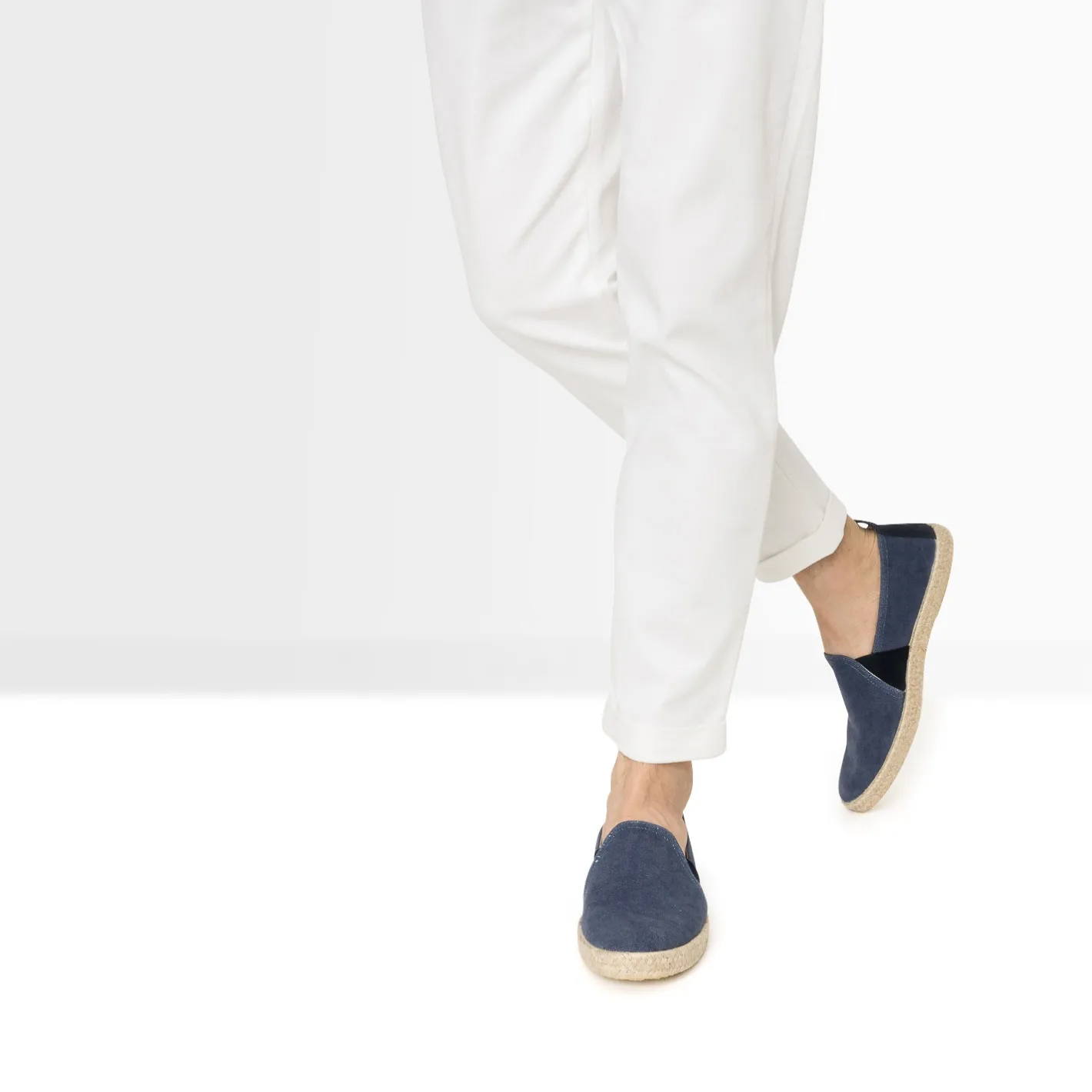Espadrille marine toile éco-conçue^Eram Online