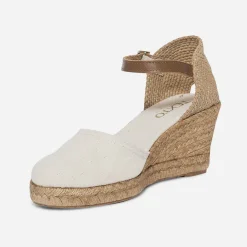 Espadrille compensée écrue^Eram Best